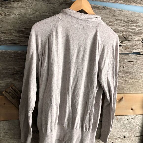 REITMANS Plus Size XXL Pale Grey Speckled Crossover Sweater - Picture 3 of 6